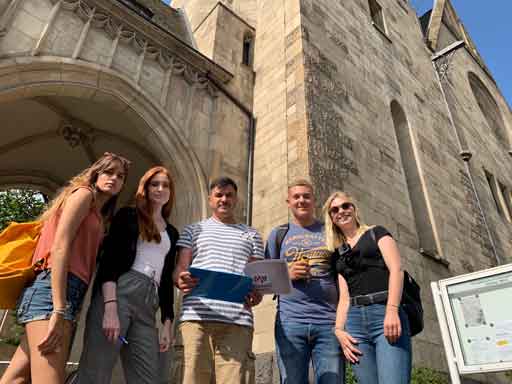 Impression der Food Tour des Genussmarathons während der kulinarischen Stadtführung 1